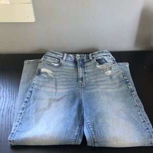 American Eagle Outfitters Stretch Curvy Mom Jean Size 6 Short